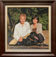 Chân dung vẽ từ ảnh chụp